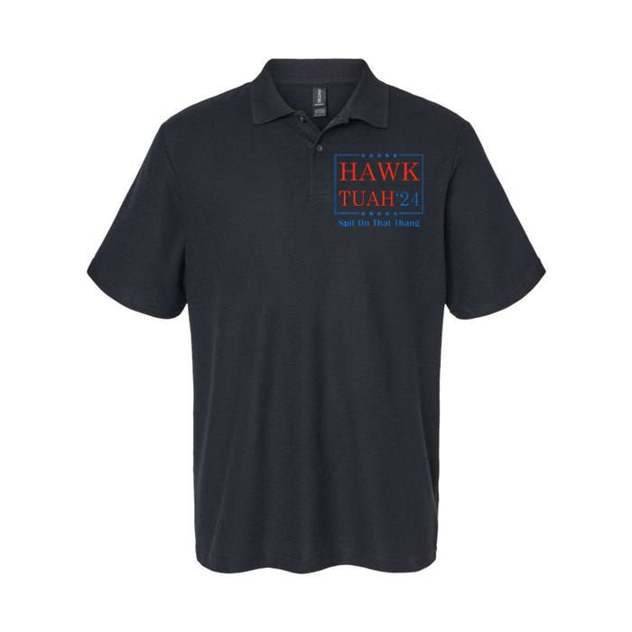 Hawk Tush Spit On That Thang Softstyle Adult Sport Polo