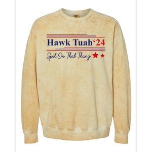 Hawk Tush Spit On That Thang Presidential Colorblast Crewneck Sweatshirt