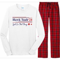 Hawk Tush Spit On That Thang Presidential Long Sleeve Pajama Set