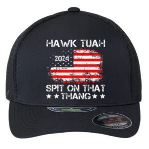 Hawk Tush Spit On That Thing Presidential Candidate Parody Flexfit Unipanel Trucker Cap