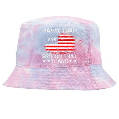 Hawk Tush Spit On That Thing Presidential Candidate Parody Tie-Dyed Bucket Hat