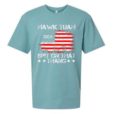 Hawk Tush Spit On That Thing Presidential Candidate Parody Sueded Cloud Jersey T-Shirt