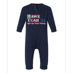 Hawk Tush Spit On That Thing Presidential Candidate Parody Infant Fleece One Piece