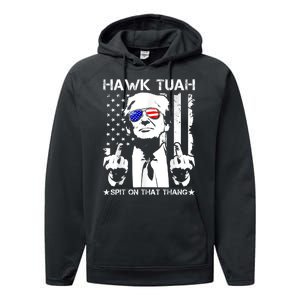 Hawk Tush Spit On That Thang Viral Election Parody Performance Fleece Hoodie