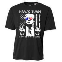 Hawk Tush Spit On That Thang Viral Election Parody Cooling Performance Crew T-Shirt