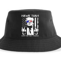 Hawk Tush Spit On That Thang Viral Election Parody Sustainable Bucket Hat