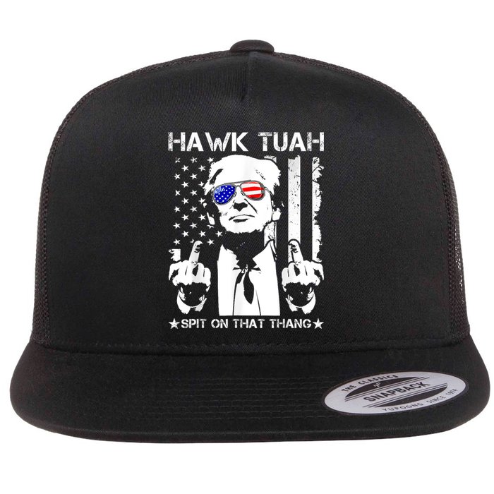 Hawk Tush Spit On That Thang Viral Election Parody Flat Bill Trucker Hat