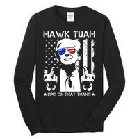 Hawk Tush Spit On That Thang Viral Election Parody Tall Long Sleeve T-Shirt