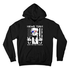 Hawk Tush Spit On That Thang Viral Election Parody Tall Hoodie