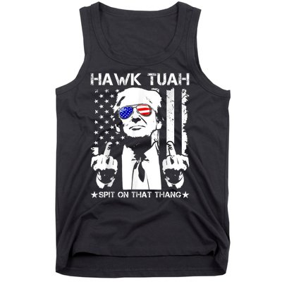 Hawk Tush Spit On That Thang Viral Election Parody Tank Top