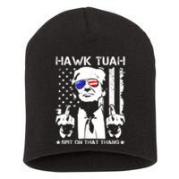 Hawk Tush Spit On That Thang Viral Election Parody Short Acrylic Beanie