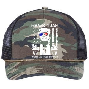 Hawk Tush Spit On That Thang Viral Election Parody Retro Rope Trucker Hat Cap