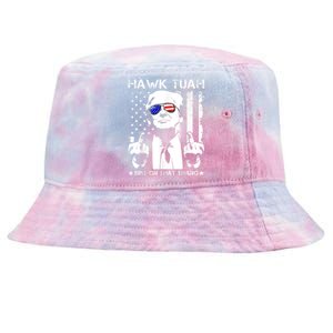 Hawk Tush Spit On That Thang Viral Election Parody Tie-Dyed Bucket Hat