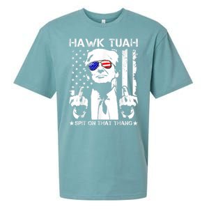 Hawk Tush Spit On That Thang Viral Election Parody Sueded Cloud Jersey T-Shirt