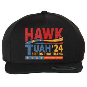 Hawk Tush Spit On That Thing Presidential Candidate Parody Wool Snapback Cap