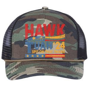 Hawk Tush Spit On That Thing Presidential Candidate Parody Retro Rope Trucker Hat Cap