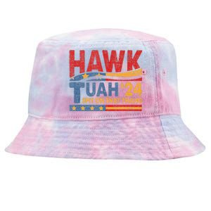 Hawk Tush Spit On That Thing Presidential Candidate Parody Tie-Dyed Bucket Hat