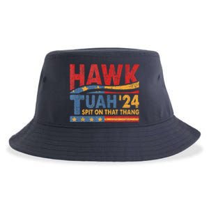 Hawk Tush Spit On That Thing Presidential Candidate Parody Sustainable Bucket Hat