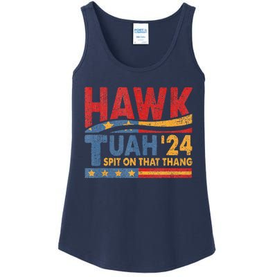 Hawk Tush Spit On That Thing Presidential Candidate Parody Ladies Essential Tank