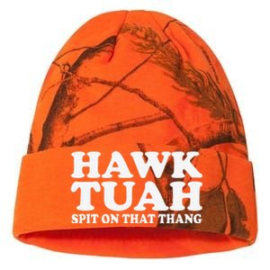 Hawk Tush Spit On That Thing Funny Viral Saying Parody Kati Licensed 12" Camo Beanie