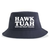 Hawk Tush Spit On That Thing Funny Viral Saying Parody Sustainable Bucket Hat