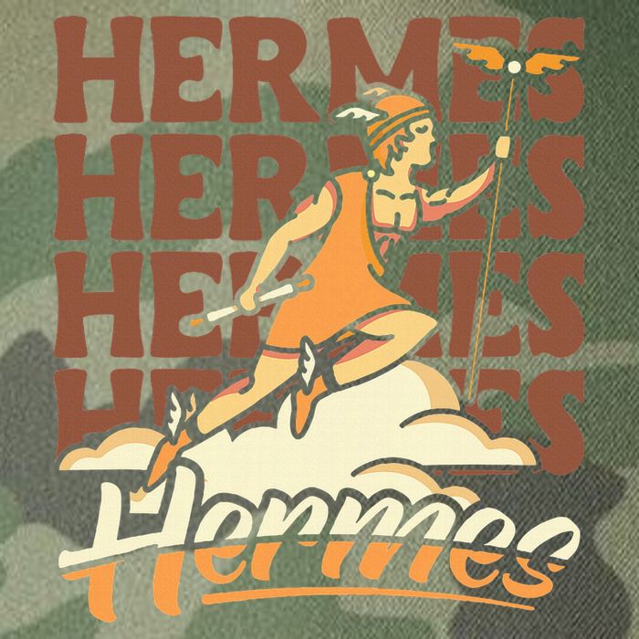 Hermes The Swiftfooted Greek God Of Commerce & Messages Legacy Tie Dye Trucker Hat