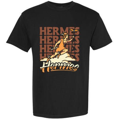 Hermes The Swiftfooted Greek God Of Commerce & Messages Garment-Dyed Heavyweight T-Shirt