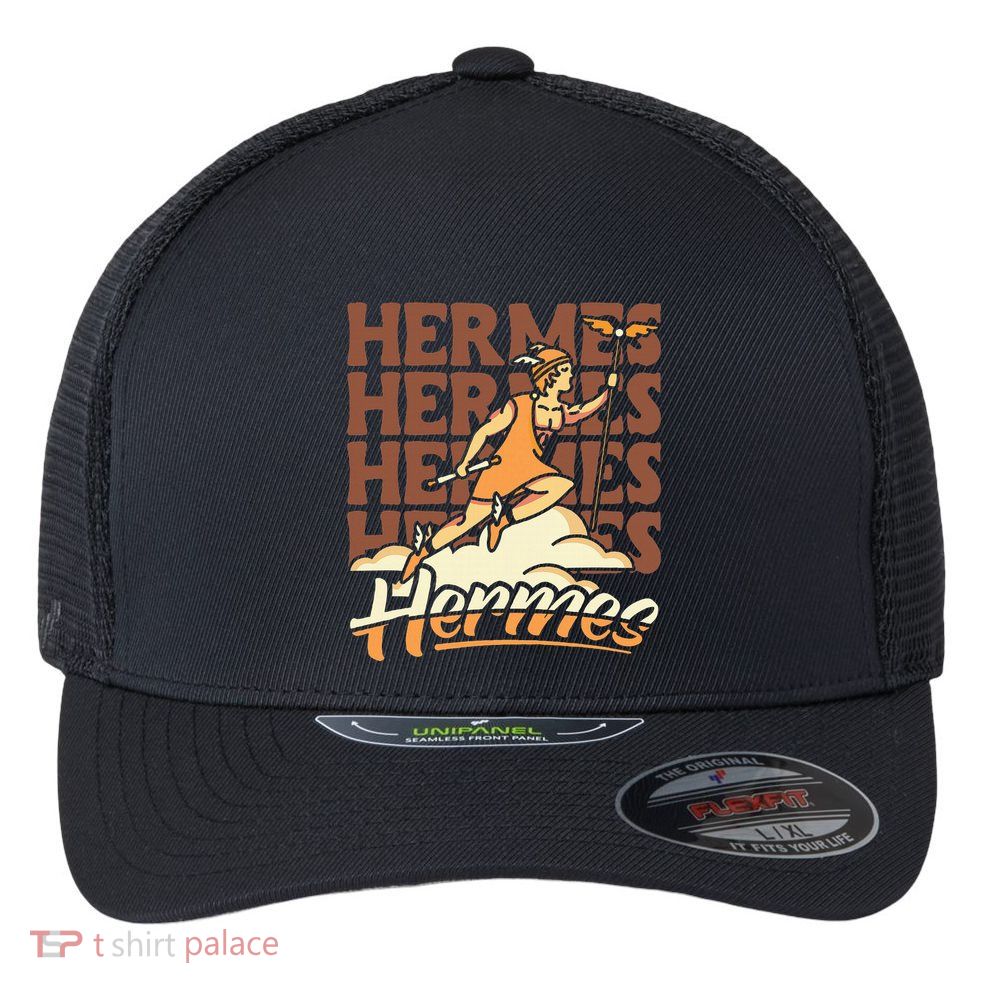 Hermes The Swiftfooted Greek God Of Commerce & Messages Flexfit Unipanel Trucker Cap