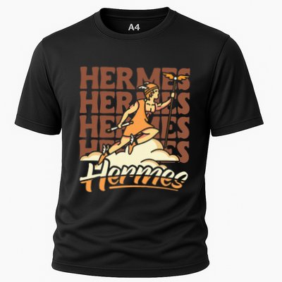 Hermes The Swiftfooted Greek God Of Commerce & Messages Performance Shirt