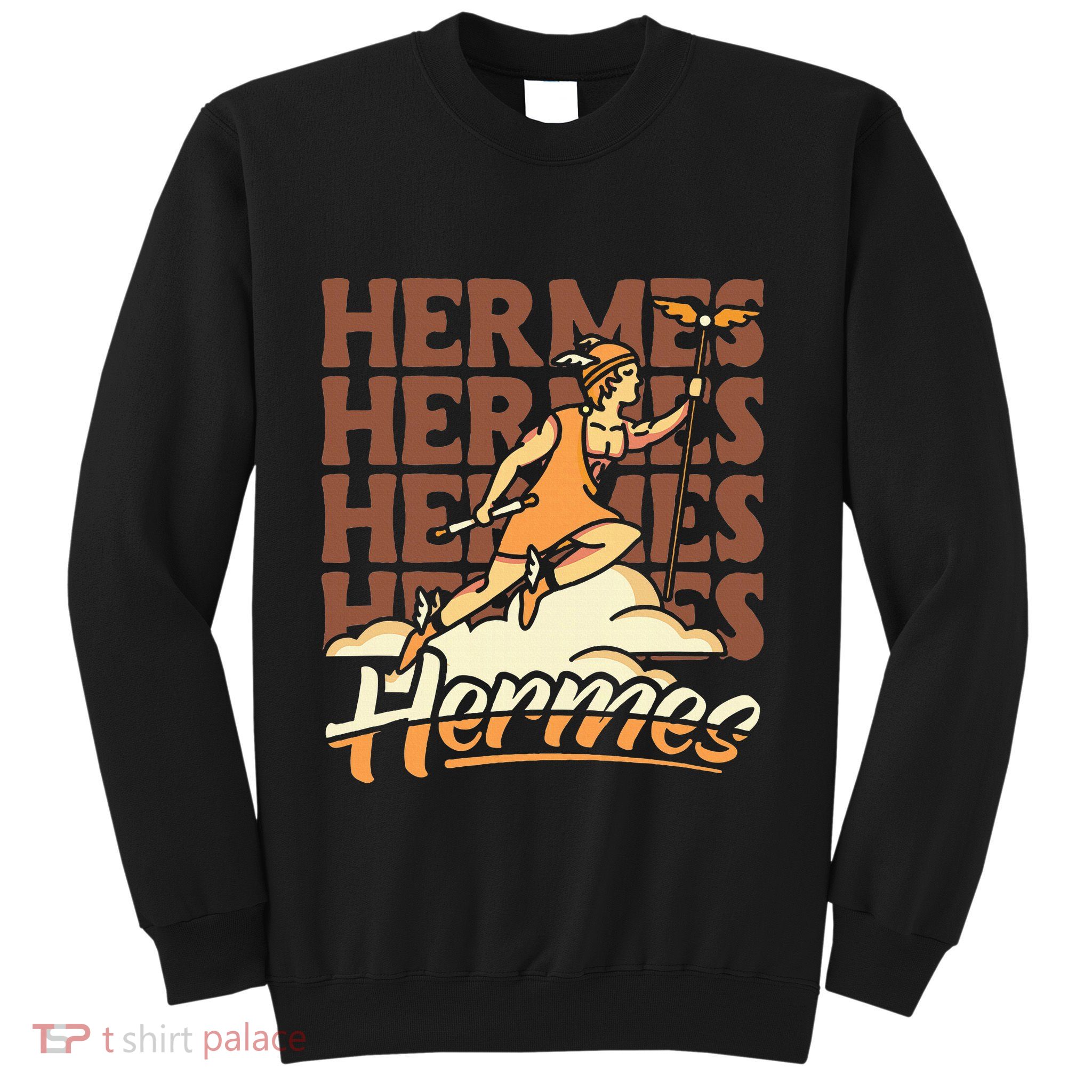 Hermes The Swiftfooted Greek God Of Commerce & Messages Sweatshirt