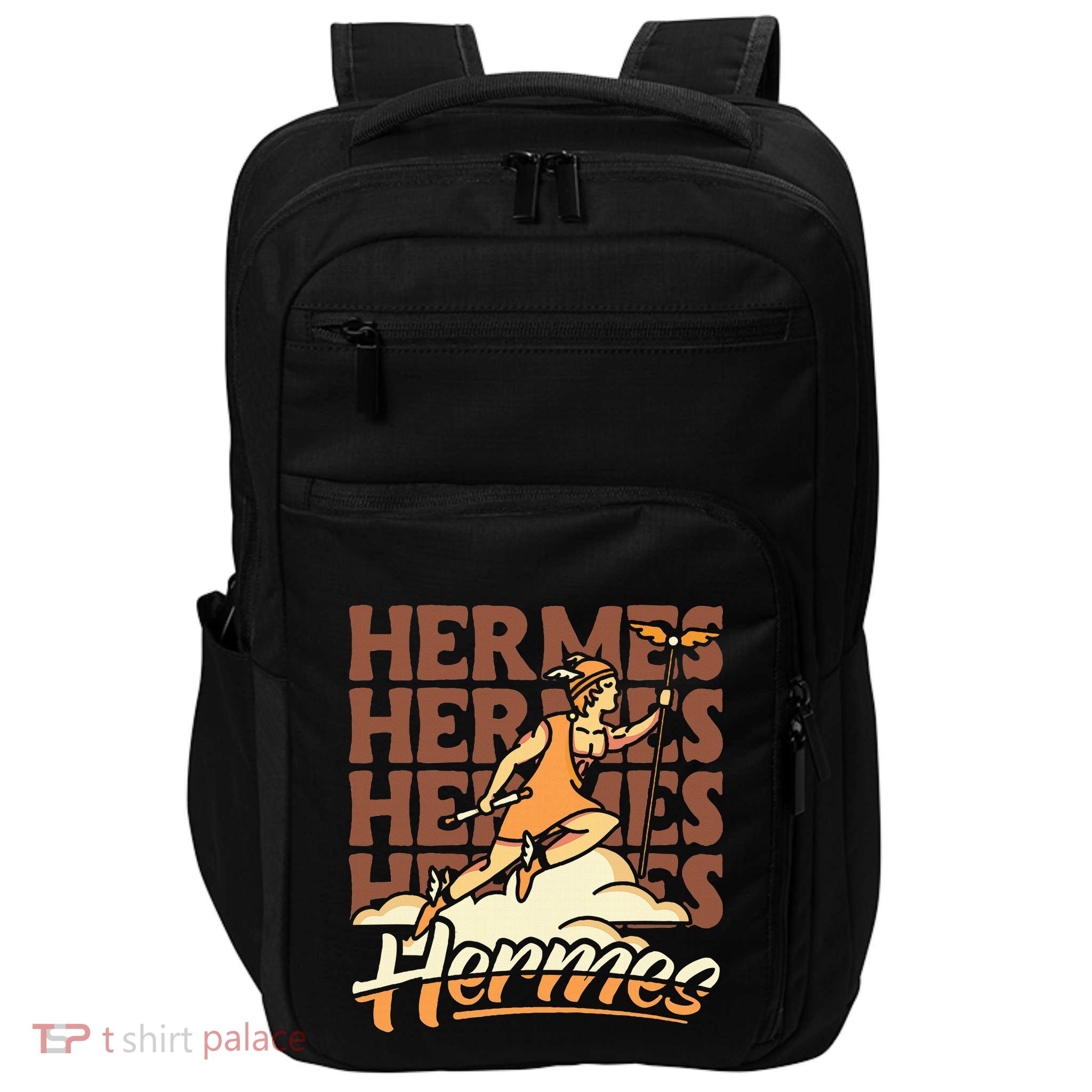 Hermes The Swiftfooted Greek God Of Commerce & Messages Impact Tech Backpack
