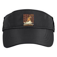 Hermes The Swiftfooted Greek God Of Commerce & Messages Adult Drive Performance Visor