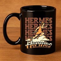 Hermes The Swiftfooted Greek God Of Commerce & Messages 11oz C Handle Ceramic Mug