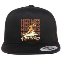 Hermes The Swiftfooted Greek God Of Commerce & Messages Flatbill Hat