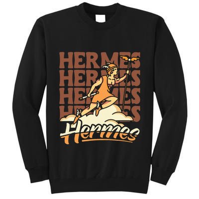 Hermes The Swiftfooted Greek God Of Commerce & Messages Tall Sweatshirt