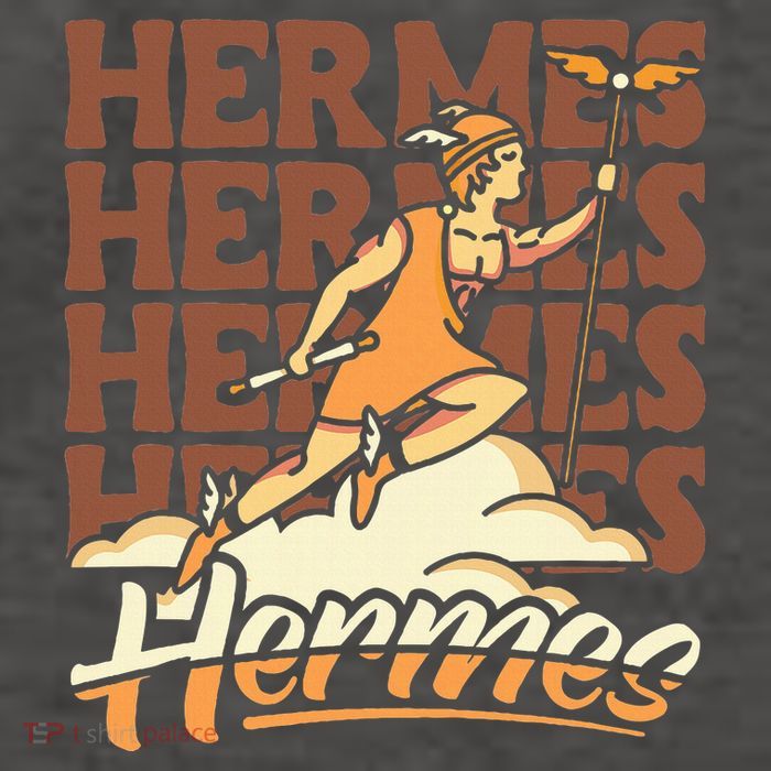 Hermes The Swiftfooted Greek God Of Commerce & Messages Vector Backpack