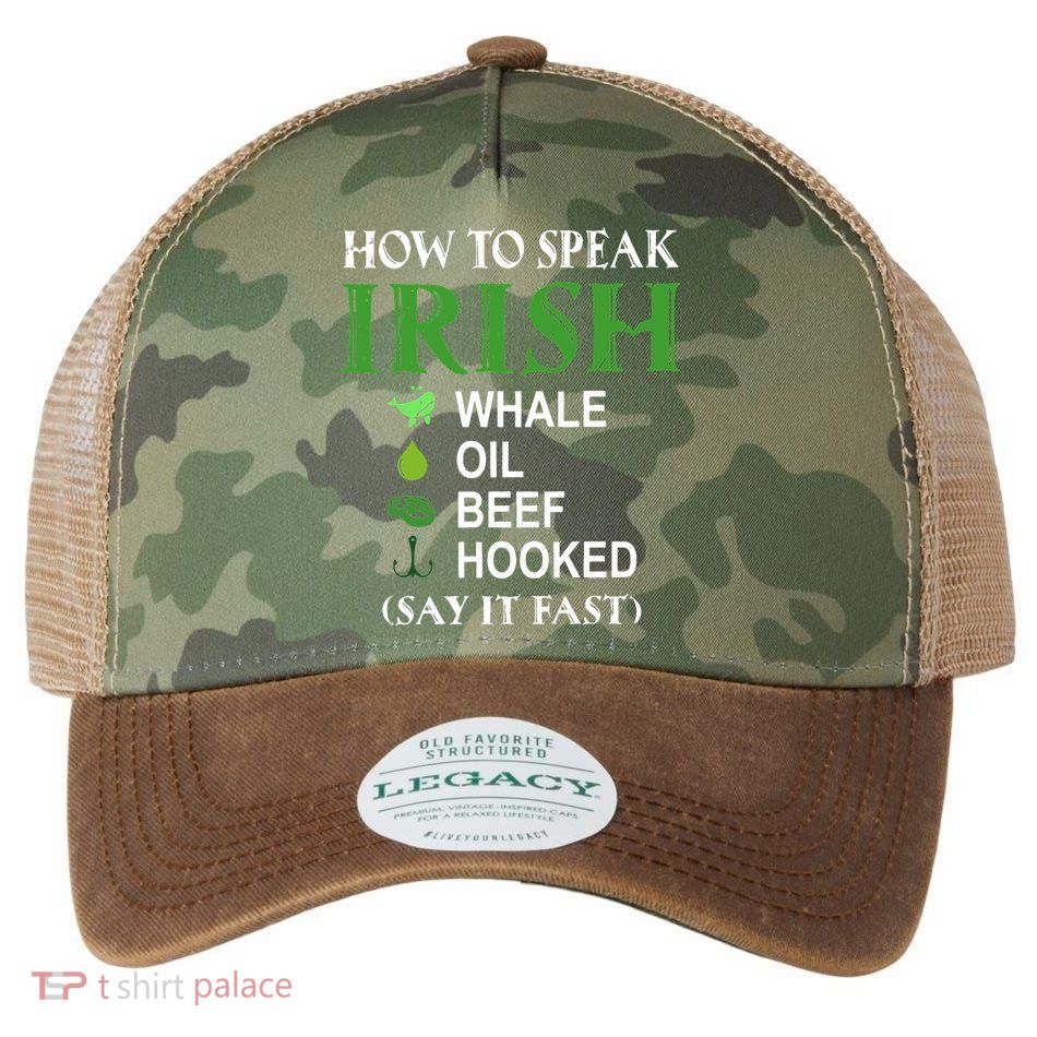 How To Speak Irish Legacy Tie Dye Trucker Hat