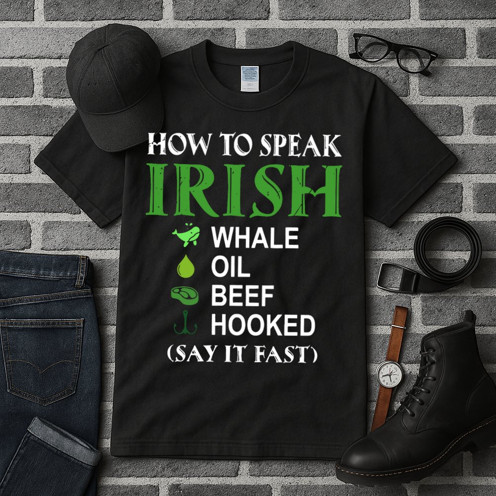 How To Speak Irish Tall T-Shirt