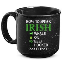 How To Speak Irish 15oz Campfire Ceramic Mug