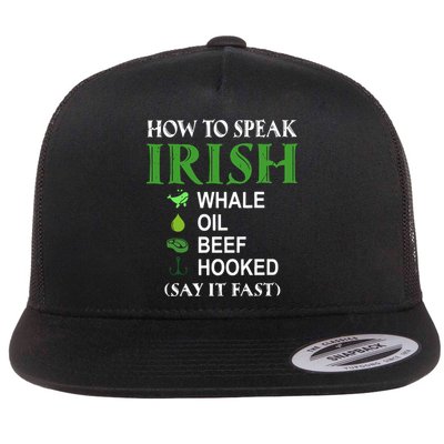 How To Speak Irish Flatbill Hat