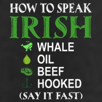 How To Speak Irish Golf Towel