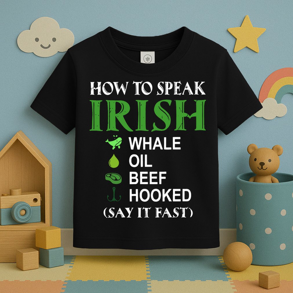 How To Speak Irish Toddler T-Shirt