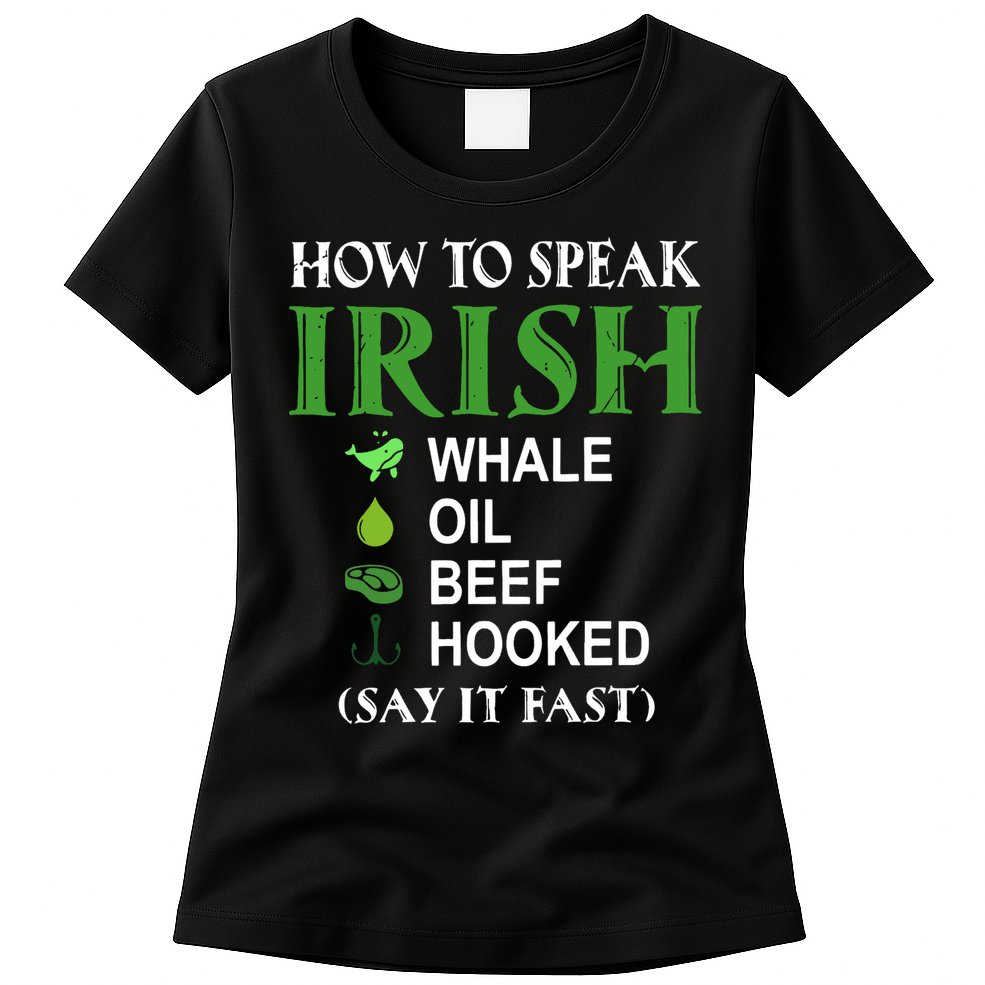 How To Speak Irish Womens T-Shirt
