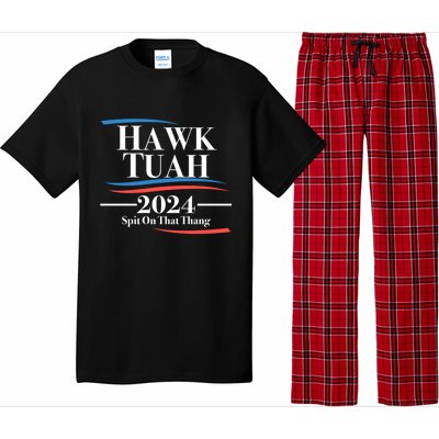 Hawk Tush Spit On That Thing Viral Election Parody Pajama Set