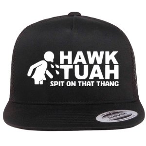 Hawk Tuah Spit On That Thang Funny Interview Flat Bill Trucker Hat