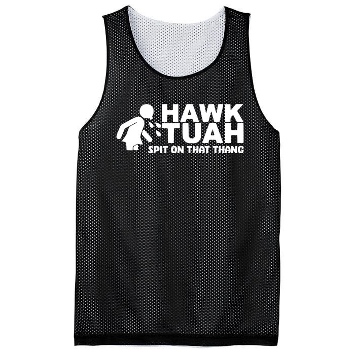 Hawk Tuah Spit On That Thang Funny Interview Mesh Reversible Basketball Jersey Tank