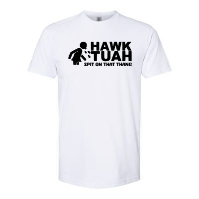 Hawk Tuah Spit On That Thang Funny Interview Softstyle CVC T-Shirt