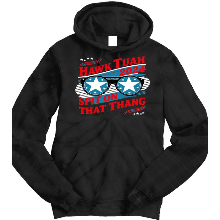 Hawk Tush Spit On That Thang Viral Election Parody Tie Dye Hoodie