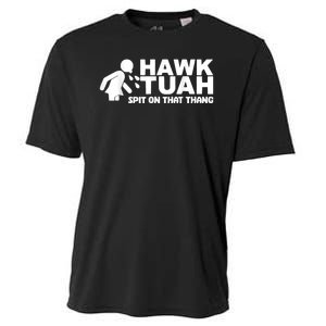 Hawk Tush Spit On That Thang Viral Election Parody Cooling Performance Crew T-Shirt