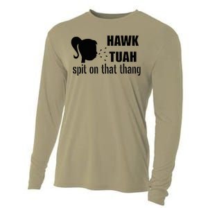 Hawk Tush Spit On That Thang Presidential Candidate Cooling Performance Long Sleeve Crew